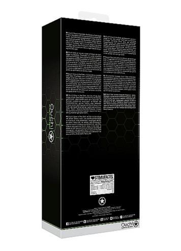 Frekke sexleketøy - Bondagesett Ouch Glow in the dark S/M - bilde 2