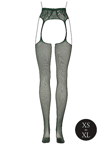 Sexy undertøy - Hofteholder Le Desir Comb lace grønn OS - bilde 8