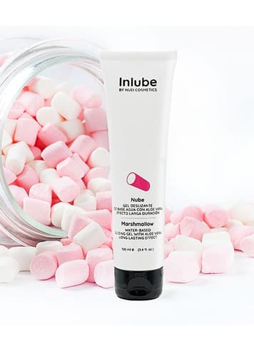 Glidemiddel - Glidemiddel Nuei vannbasert marshmallow - bilde 1