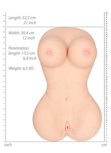 Sexleketøy for menn - Torso selvsmørende SLT - bilde 3