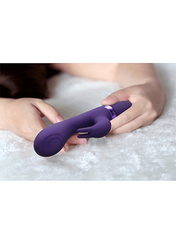 Vibrator - Vive Cato lilla rabbitvibrator - bilde 9