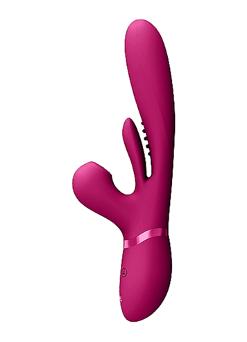Vibrator - Vive Kura rosa rabbitvibrator - bilde 6