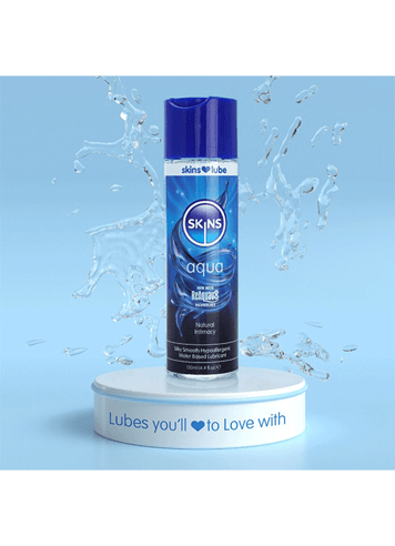 Glidemiddel - Skins Aqua vannbasert glidemiddel 130 ml - bilde 6