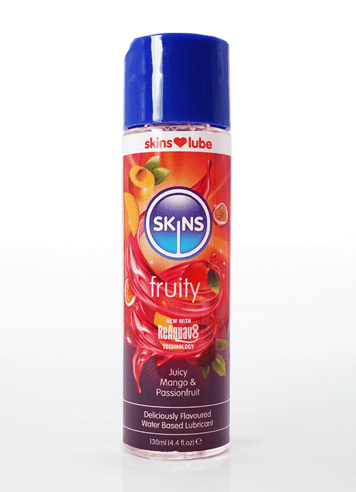 Glidemiddel - Skins Fruity glidemiddel mango pasjon - bilde 1