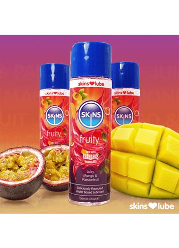 Glidemiddel - Skins Fruity glidemiddel mango pasjon - bilde 4