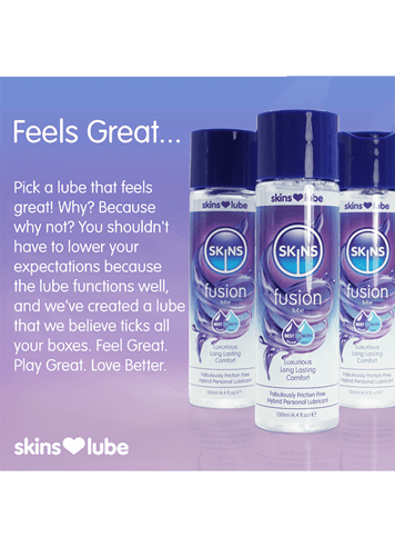 Glidemiddel - Skins Fusion hybrid glidemiddel 130 ml - bilde 6