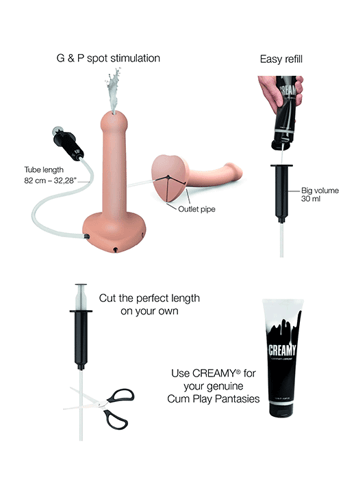Dildo - Strap-on-me Squirting cum dildo S - bilde 5