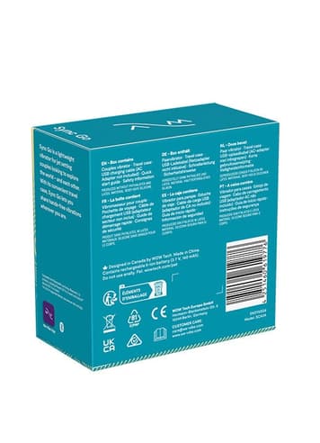 Vibrator - We-Vibe Sync Go turkis parvibrator - bilde 17
