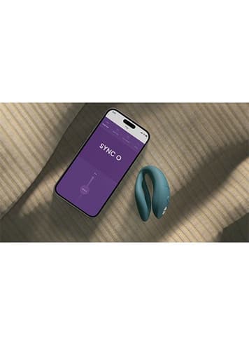 Vibrator - We-Vibe Sync O blågrønn parvibrator - bilde 13