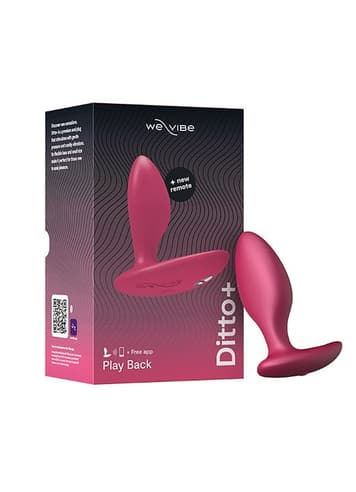 Analsex - We-Vibe Ditto+ rosa vibrerende analplugg - bilde 18