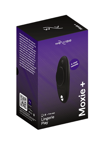 Sexleketøy for henne - We-Vibe Moxie+ sort trusevibrator - bilde 2