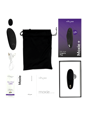 Sexleketøy for henne - We-Vibe Moxie+ sort trusevibrator - bilde 3