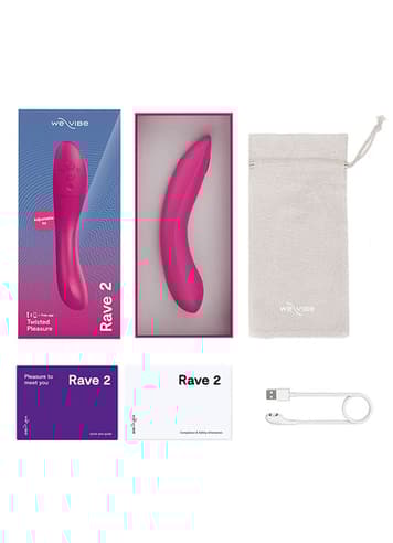 Vibrator - We-Vibe Rave 2 rosa g-punktvibrator - bilde 16