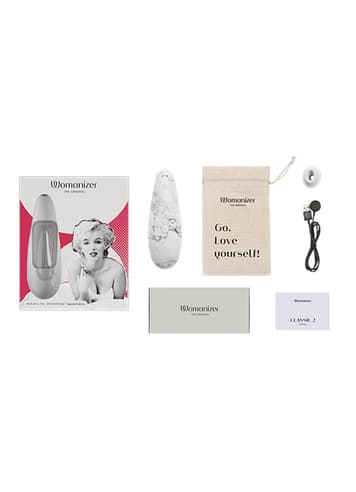Sexleketøy for henne - Womanizer Marilyn Monroe Classic 2 hvit - bilde 23