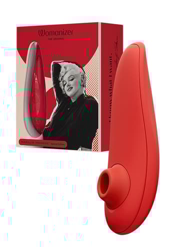 Sexleketøy for henne - Womanizer Marilyn Monroe Classic 2 rød - bilde 2