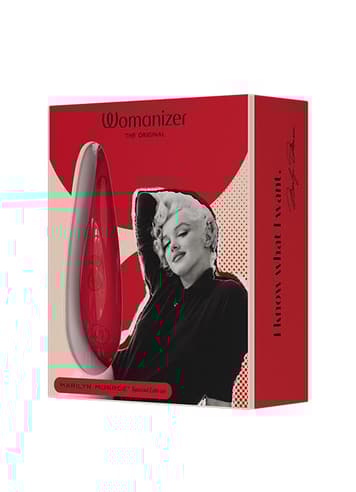 Sexleketøy for henne - Womanizer Marilyn Monroe Classic 2 rød - bilde 18