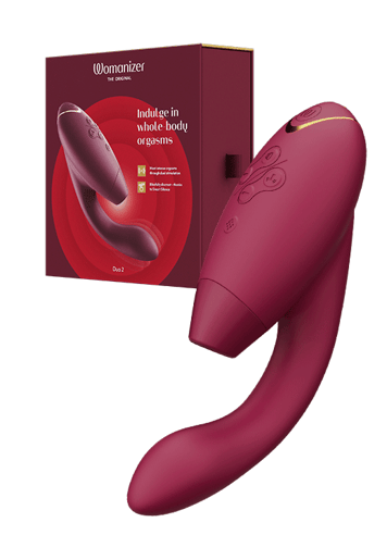 Sexleketøy for henne - Womanizer Duo 2 burgunder - bilde 2