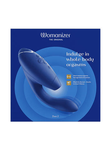 Sexleketøy for henne - Womanizer Duo 2 blå - bilde 11