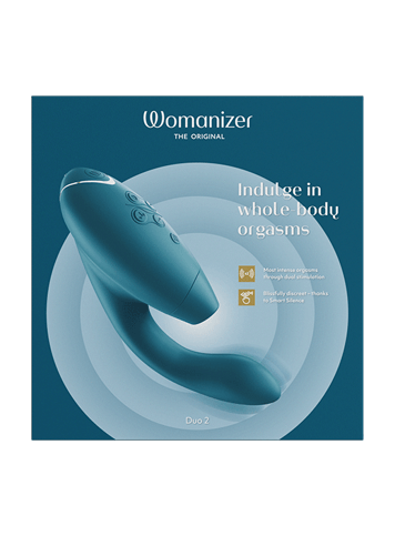 Sexleketøy for henne - Womanizer Duo 2 blågrønn - bilde 11