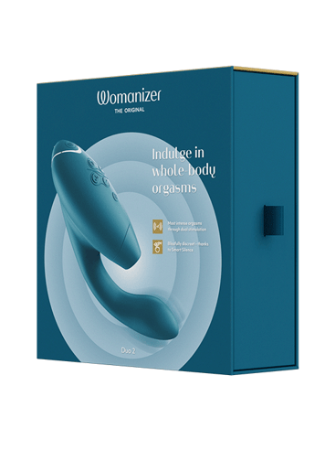 Sexleketøy for henne - Womanizer Duo 2 blågrønn - bilde 13