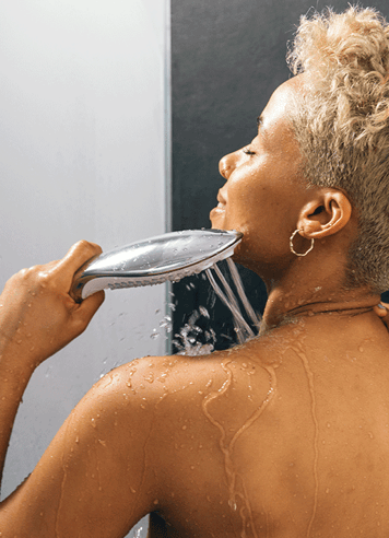 Sexleketøy for henne - Womanizer Wave dusjhode krom - bilde 3