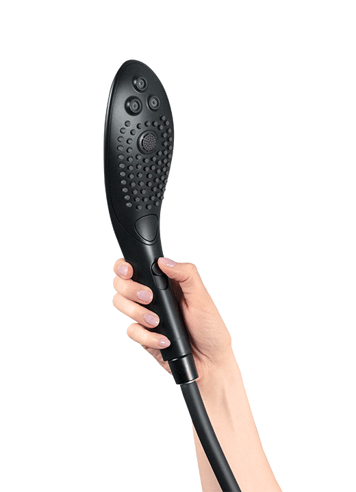 Sexleketøy for henne - Womanizer Wave dusjhode sort - bilde 4