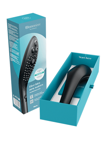 Sexleketøy for henne - Womanizer Wave dusjhode sort - bilde 14