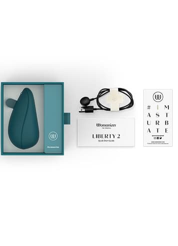 Sexleketøy for henne - Womanizer Liberty 2 blågrønn - bilde 14