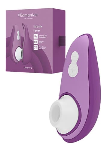 Sexleketøy for henne - Womanizer Liberty 2 lilla - bilde 2