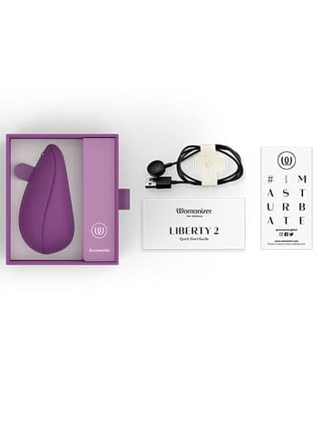 Sexleketøy for henne - Womanizer Liberty 2 lilla - bilde 16