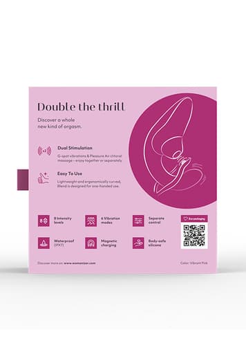 Sexleketøy for henne - Womanizer Blend rosa - bilde 21