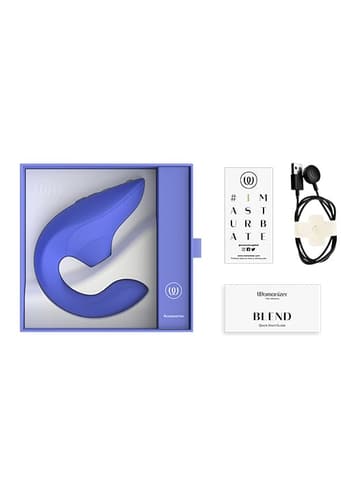Sexleketøy for henne - Womanizer Blend blå - bilde 14