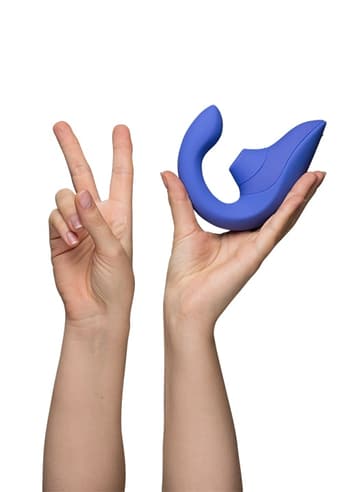Sexleketøy for henne - Womanizer Blend blå - bilde 7