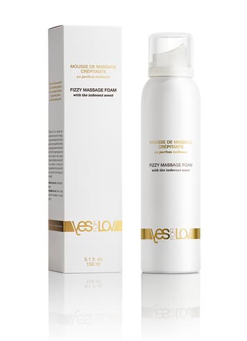 Massasjeolje - YESforLOV massasjeskum sprudlende 150 ml - bilde 1