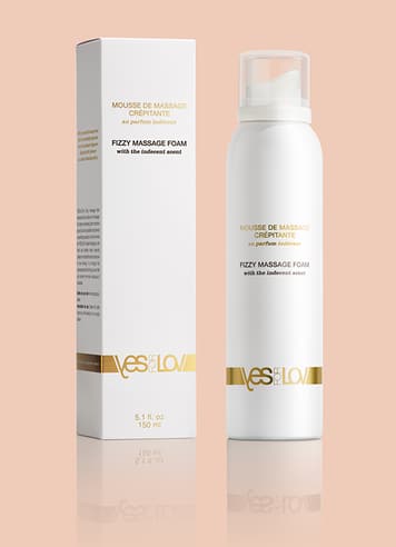 Massasjeolje - YESforLOV massasjeskum sprudlende 150 ml - bilde 2