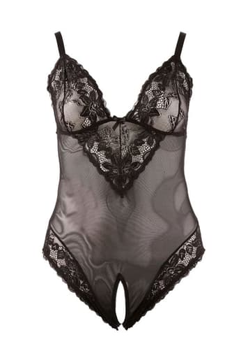 Sexy undertøy - Cottelli Collection - Crotchless Body - bilde 3