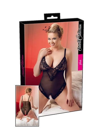 Sexy undertøy - Cottelli Collection - Crotchless Body - bilde 5