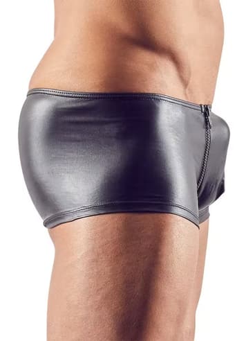 Bondage - Svenjoyment Underwear - Wet look Men's Zippered Boxers - bilde 2