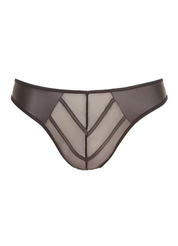 Bondage - Svenjoyment Underwear - Faux Leather G-String with Powernet - bilde 1