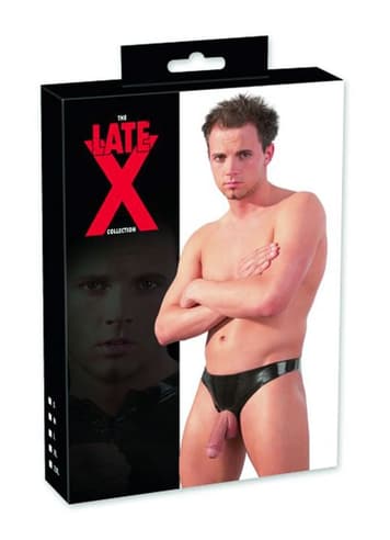 Bondage - The Latex Collection - Men's Latex Briefs with Opening - bilde 4