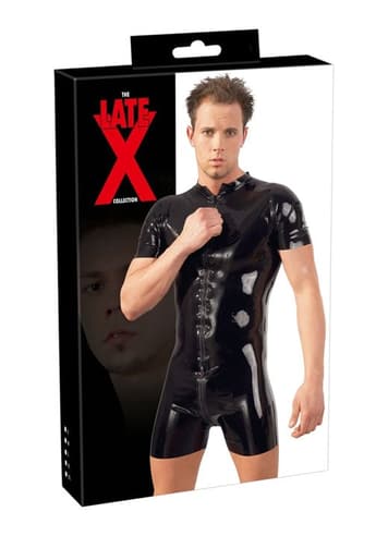 Bondage - The Latex Collection - Men's Latex Playsuit - bilde 3