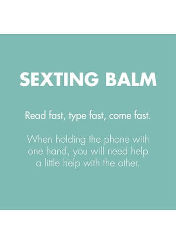 Tilbehør - Sexting Balm - Clitherapy Balm - bilde 4