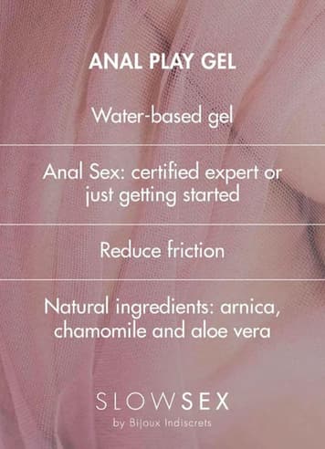 Tilbehør - Anal play gel - Slow Sex - bilde 7