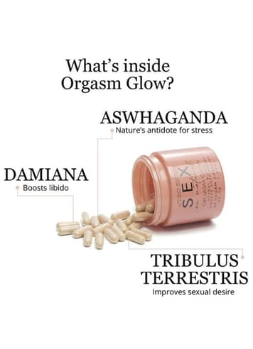 Tilbehør - Orgasm Glow food supplement - Sex au Naturel - bilde 5