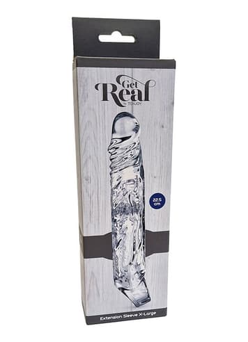 Sexleketøy for menn - Get Real Extension Sleeve XL - bilde 3