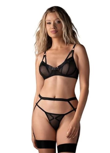 Sexy undertøy - Euridia 3-pcs set   XS/S - bilde 1