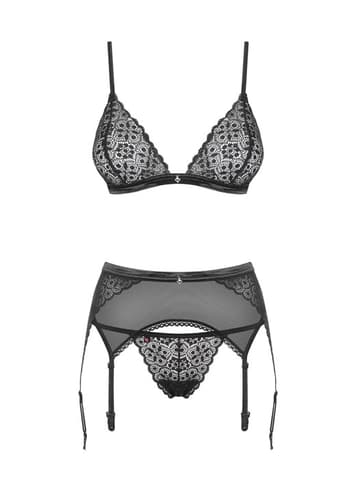 Sexy undertøy - Obsessive - 3-Piece Bra Set Shibu - bilde 3