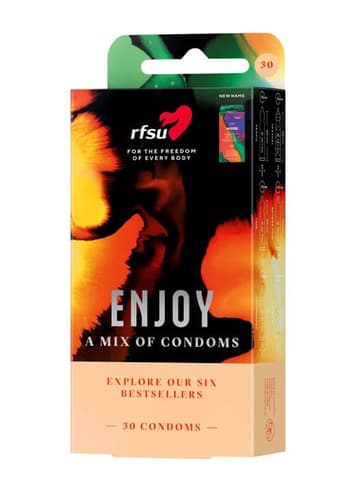 Kondomer - Kondomer RFSU Enjoy 30 stk - bilde 1