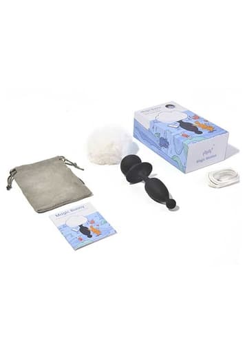 Analsex - Analplugg Magic Bunny sort - bilde 8