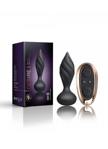 Analsex - Analplugg Desire sort - bilde 5